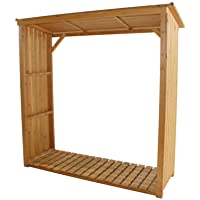 Los mejores  - Siena Garden 671032 - Cubierta de madera de pino para chimenea (impermeable)